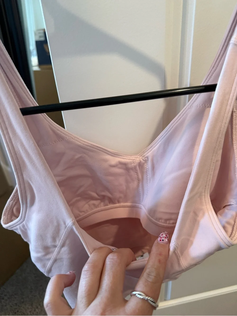 lululemon athletica Pale Pink Workout Tank